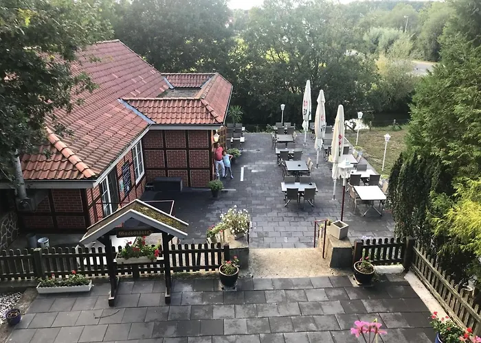 ホテル Zum Boehmegrund バート・ファリングボステル